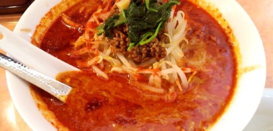 菜心の担々麺